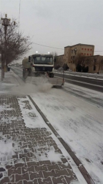 2018年第一场雪如约而至 巴彦淖尔市多部门积极应对雪情 - 正北方网