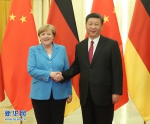 习近平与德国总理举行会晤 - 正北方网